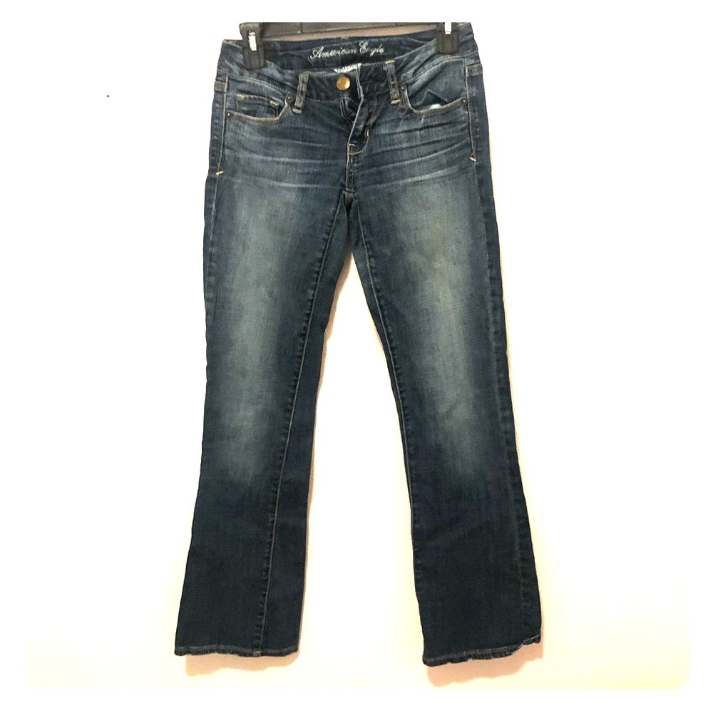 Dark Blue Jeans.